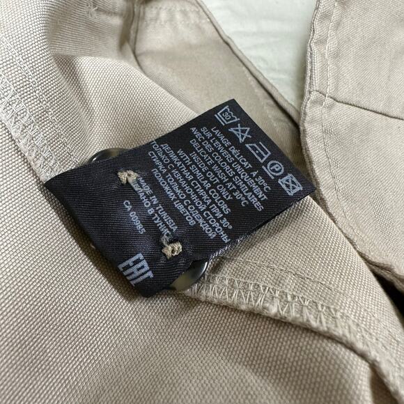 Isabel Etoile Marant NWOT Beige Pralunia Pant Size 36 US 4 100% Cotton High Rise - Picture 7 of 11